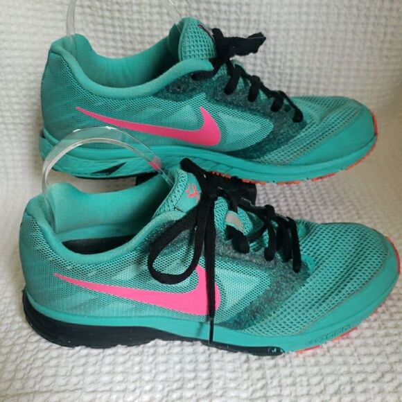 Nike Women's Zoom Fly 630995-301 Blue Turquoise Running Sneakers Size 10.5 US - Picture 3 of 12